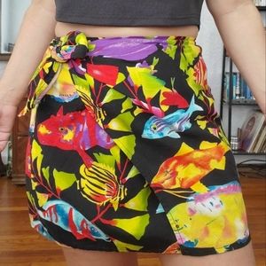 🐠FISHIES🐟 mini wrap skirt! 🎏